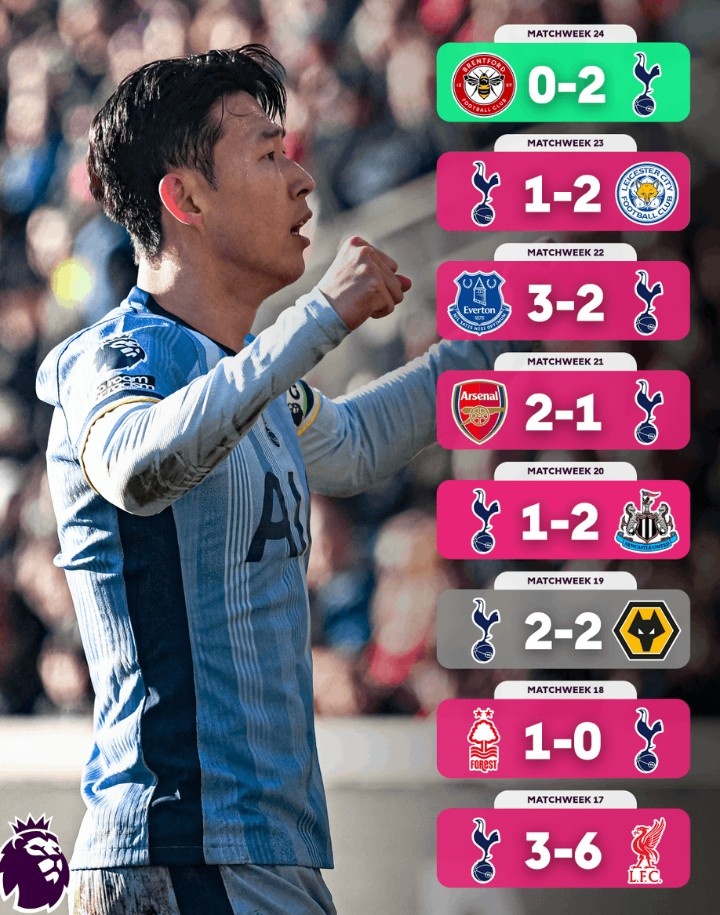 不容易！熱刺終結(jié)英超7輪不勝，此前7場僅1平6負(fù)