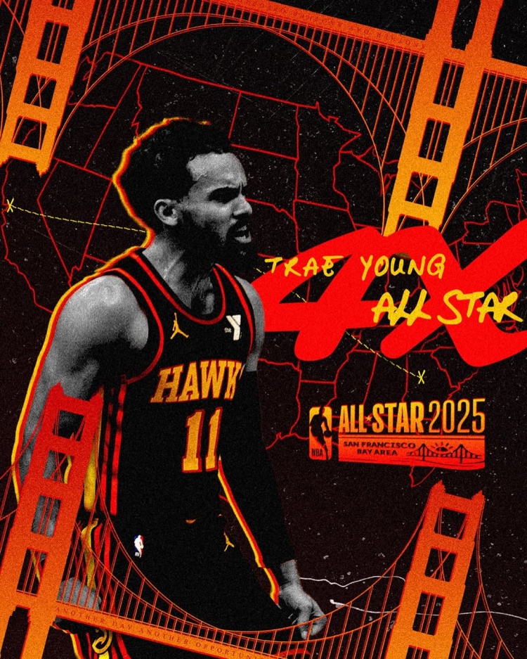  遞補入選全明星陣容！特雷-楊：生活中有些事比自己重要 4次啦