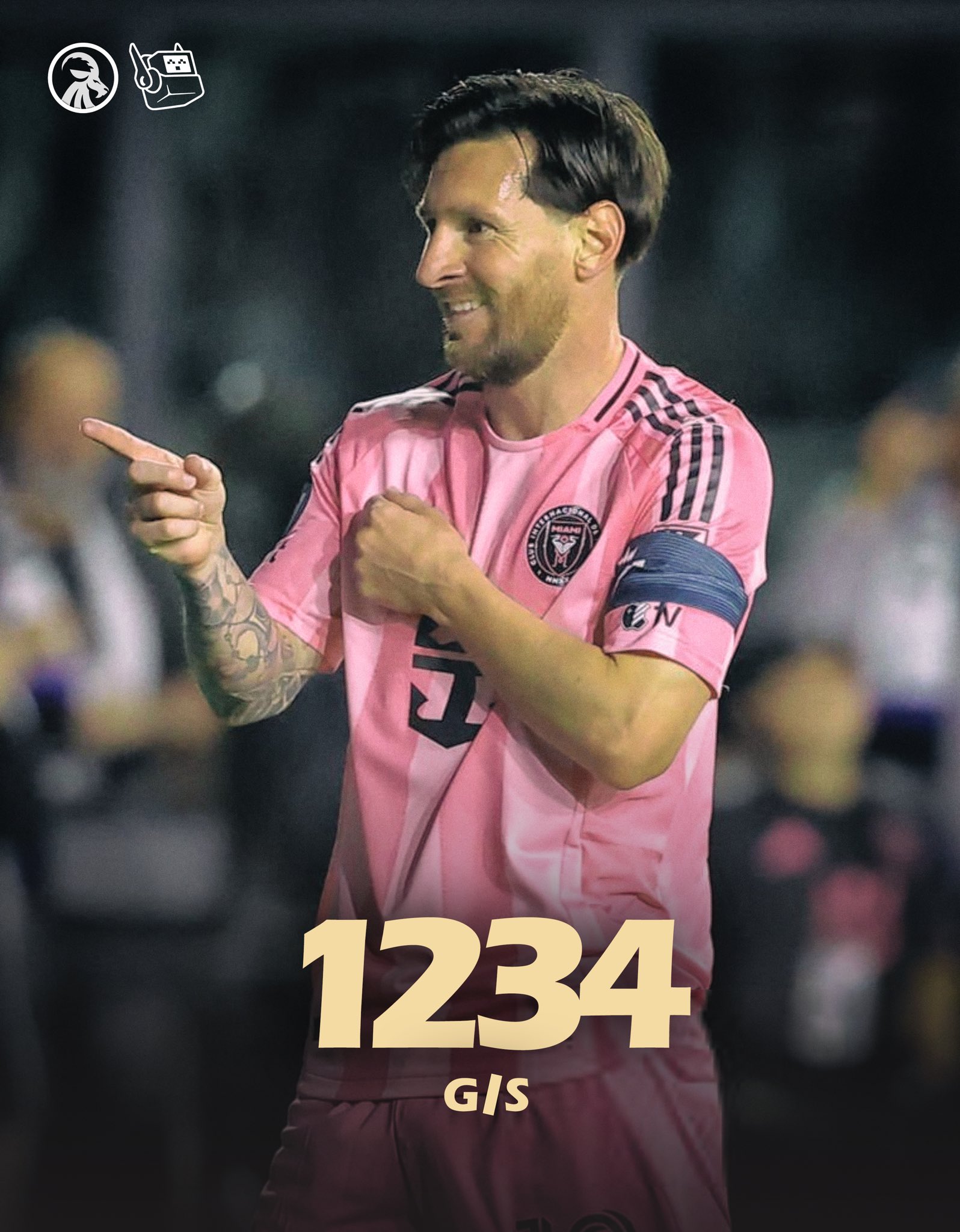  回歸即進球！37歲梅西生涯目前853球381助，參與進球數(shù)1234球！