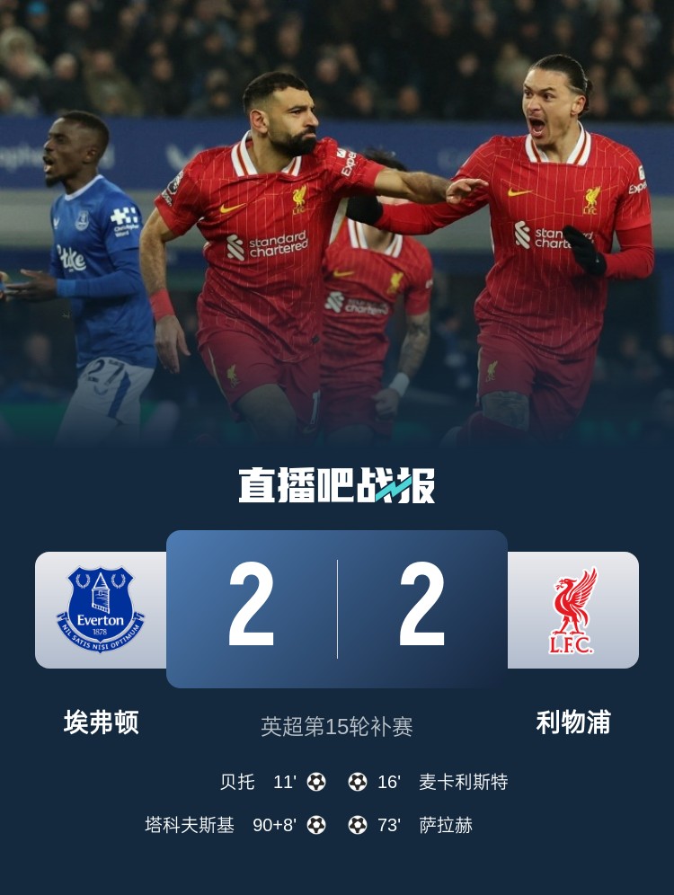  劉語熙評默西塞德德比：場面勝過比分，奧利弗又一次當“主角”